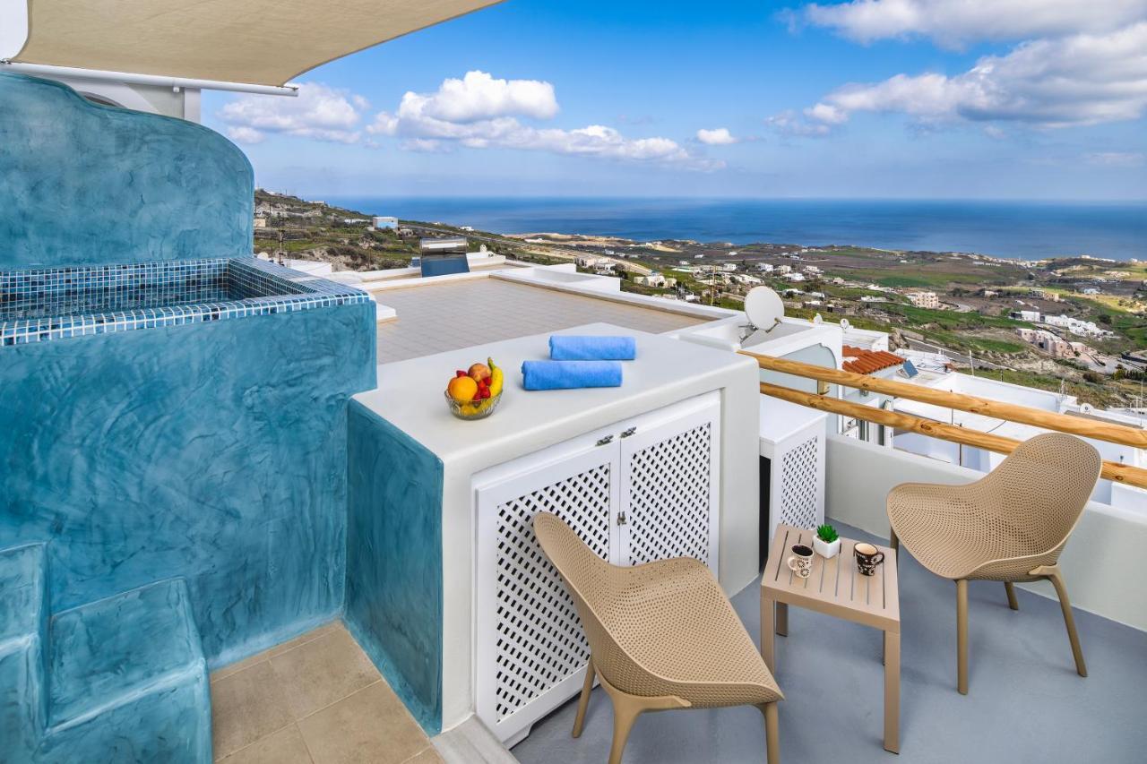 Nectarios Villa 2 Фира Екстериор снимка